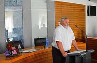 Žalna seja ob smrti Franca Habjana, nekdanjega predsednika Občine Domžale 1